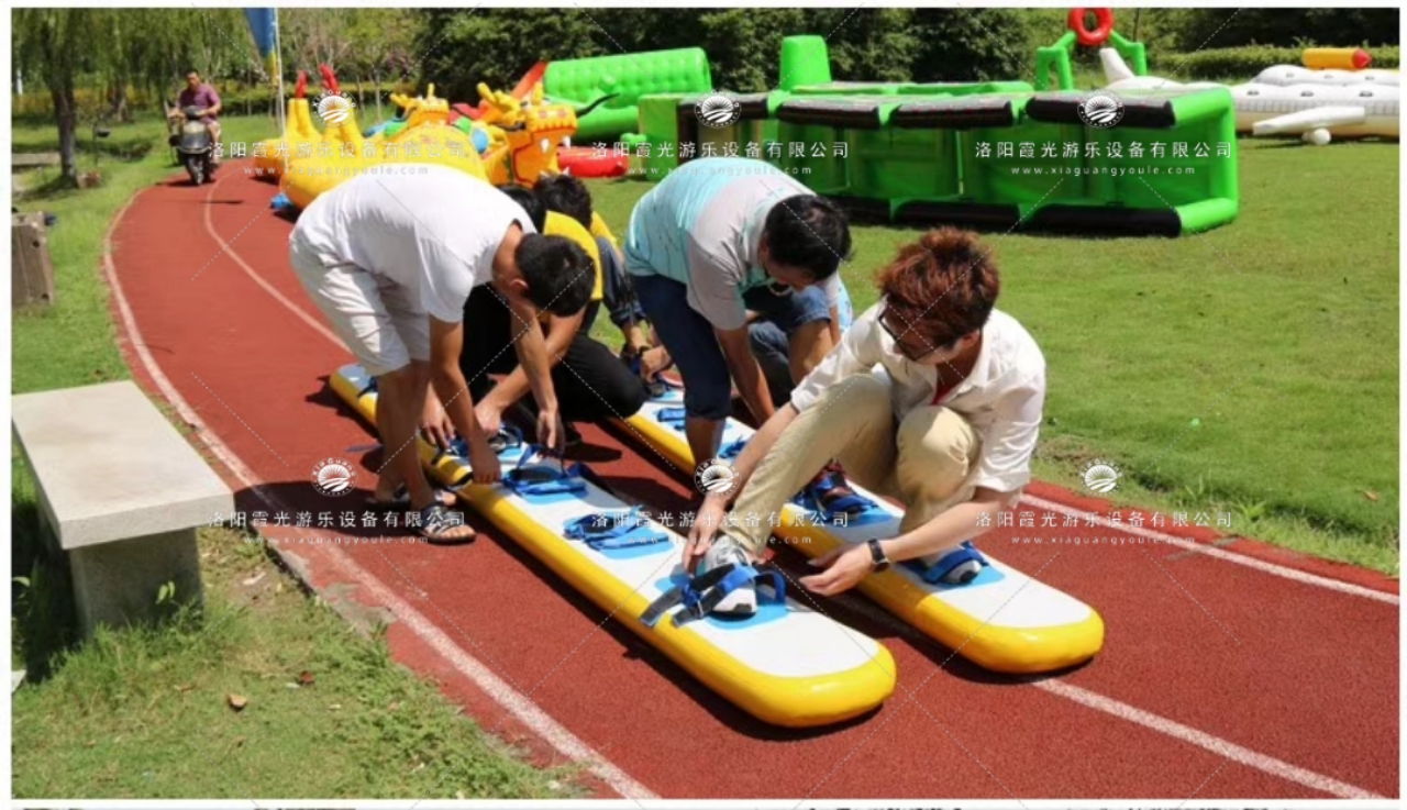 扬州充气旱滑板竞速