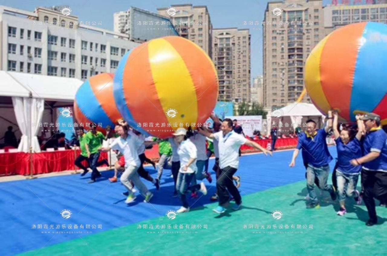 扬州充气大球竞速